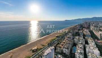 Квартира 2+1 на первой линии у моря с панорамным видом в районе Махмутлар. - Ракурс 10