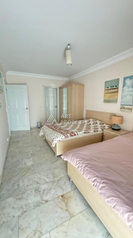 Квартира 2+1 на первой линии у моря с панорамным видом в районе Махмутлар. - Ракурс 11