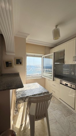 Квартира 2+1 на первой линии у моря с панорамным видом в районе Махмутлар. - Ракурс 16