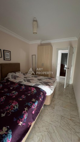 Квартира 2+1 на первой линии у моря с панорамным видом в районе Махмутлар. - Ракурс 19