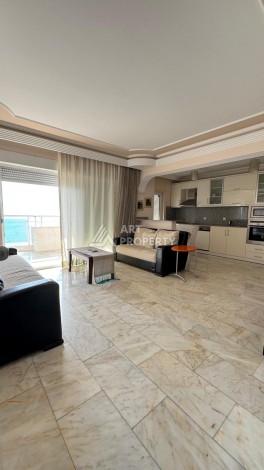 Квартира 2+1 на первой линии у моря с панорамным видом в районе Махмутлар. - Ракурс 26