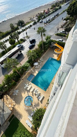 Квартира 2+1 на первой линии у моря с панорамным видом в районе Махмутлар. - Ракурс 29