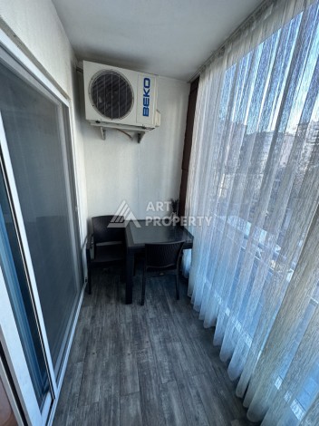 Квартира-студия в центре Махмутлара, рези денция отельного типа, море в 500 метрах - Ракурс 12