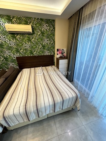 Квартира-студия в центре Махмутлара, рези денция отельного типа, море в 500 метрах - Ракурс 14