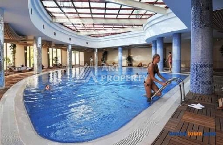 Квартира-студия в центре Махмутлара, рези денция отельного типа, море в 500 метрах - Ракурс 24