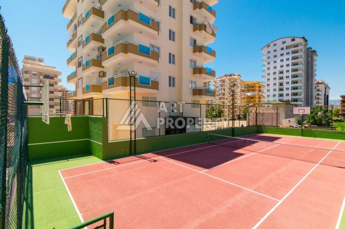 Квартира-студия в центре Махмутлара, рези денция отельного типа, море в 500 метрах - Ракурс 31