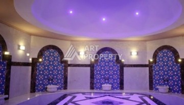 Квартира-студия в центре Махмутлара, рези денция отельного типа, море в 500 метрах - Ракурс 35