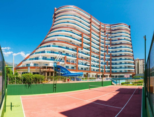 Квартира-студия в центре Махмутлара, рези денция отельного типа, море в 500 метрах - Ракурс 38