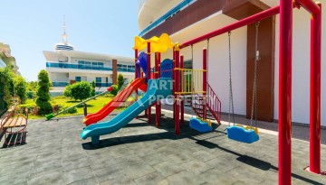 Квартира-студия в центре Махмутлара, рези денция отельного типа, море в 500 метрах - Ракурс 41