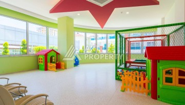 Квартира-студия в центре Махмутлара, рези денция отельного типа, море в 500 метрах - Ракурс 46