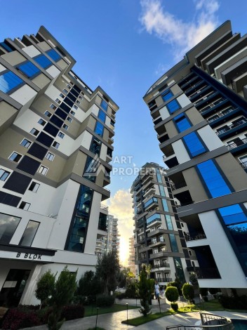 Квартира 1+1 в аренду в комплексе с богатой инфраструктурой, район Махмутлар. - Ракурс 27