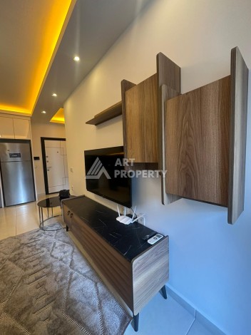 Квартира 1+1 в аренду в комплексе с богатой инфраструктурой, район Махмутлар. - Ракурс 4