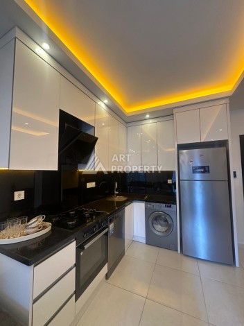 Квартира 1+1 в аренду в комплексе с богатой инфраструктурой, район Махмутлар. - Ракурс 6