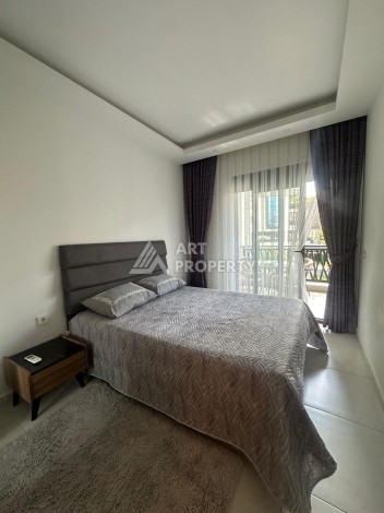 Квартира 1+1 в аренду в комплексе с богатой инфраструктурой, район Махмутлар. - Ракурс 8