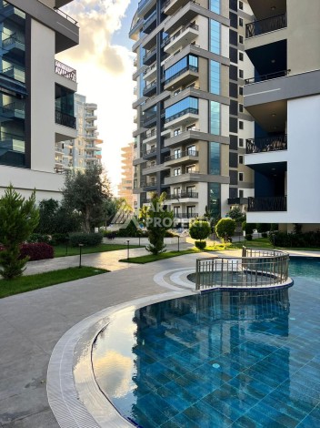 Квартира 1+1 в аренду в комплексе с богатой инфраструктурой, район Махмутлар. - Ракурс 16