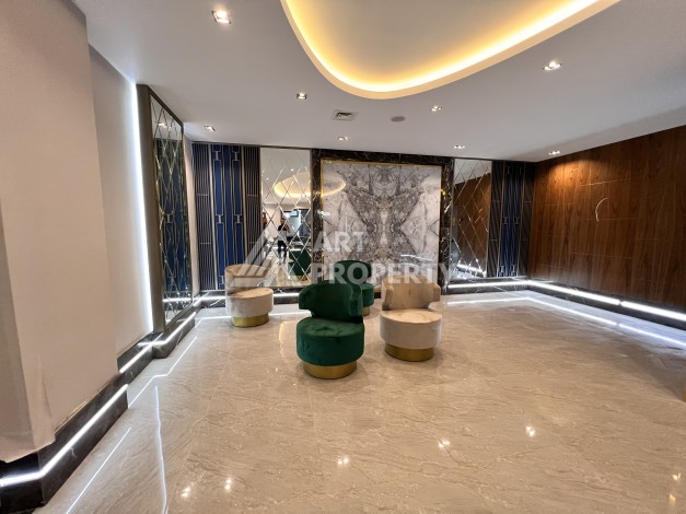 Квартира 1+1 в аренду в комплексе с богатой инфраструктурой, район Махмутлар. - Ракурс 36