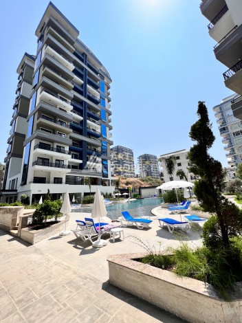 Квартира 1+1 в аренду в комплексе с богатой инфраструктурой, район Махмутлар. - Ракурс 38