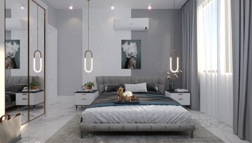 Проект на завершающем этапе стройки в популярном районе Махмутлар, Алания. - Ракурс 19