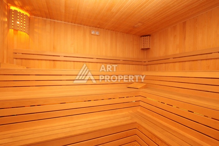 Уютная квартира 1+1 в современном комплексе в районе Авсаллар - Ракурс 12