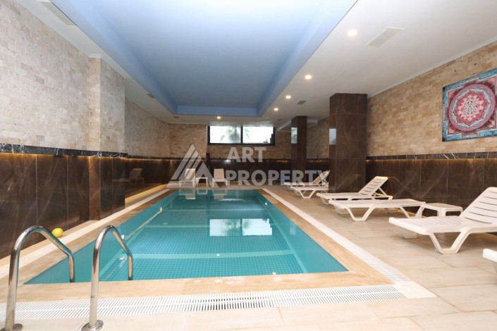 Уютная квартира 1+1 в современном комплексе в районе Авсаллар - Ракурс 15