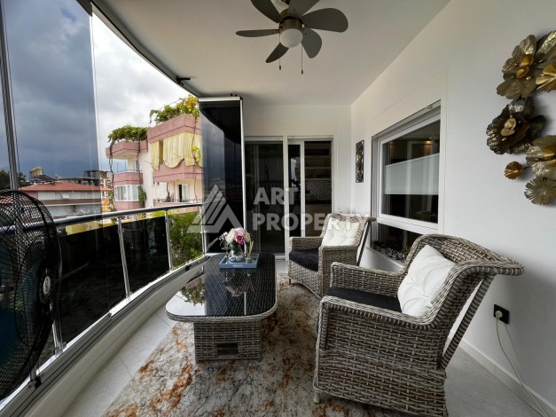 Меблированная квартира 2+1 в новом комплексе в районе Обa, Аланья - Ракурс 4