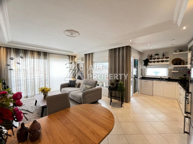 Меблированная квартира 2+1 в новом комплексе в районе Обa, Аланья - Ракурс 9