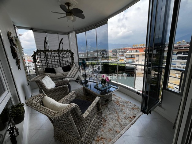 Меблированная квартира 2+1 в новом комплексе в районе Обa, Аланья - Ракурс 13