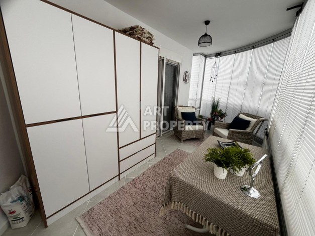 Меблированная квартира 2+1 в новом комплексе в районе Обa, Аланья - Ракурс 14