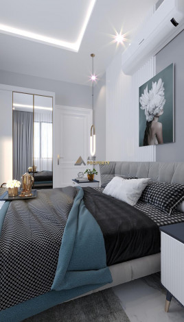 Проект на завершающем этапе стройки в популярном районе Махмутлар, Алания. - Ракурс 22