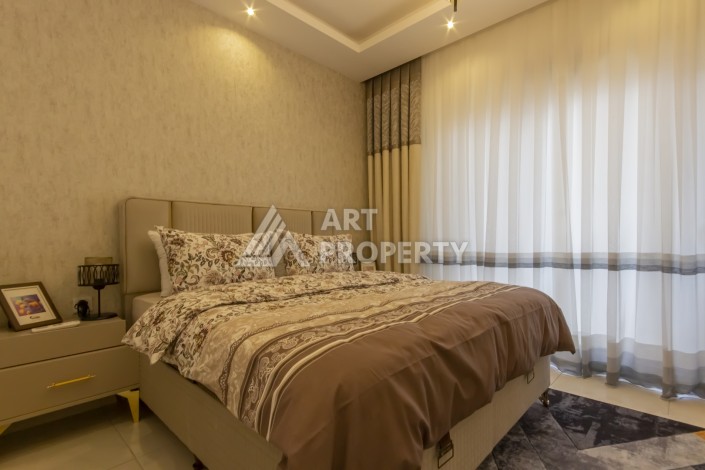 Уютная меблированная квартира 1+1 в районе Каргыджак, Аланья - Ракурс 5