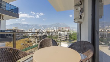 Уютная меблированная квартира 1+1 в районе Каргыджак, Аланья - Ракурс 17