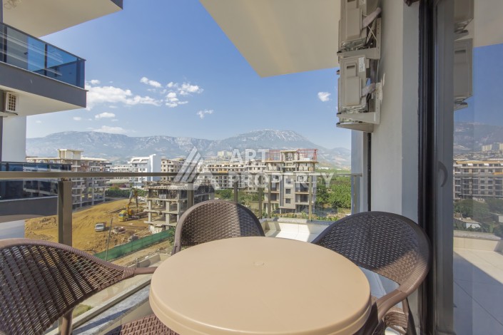 Уютная меблированная квартира 1+1 в районе Каргыджак, Аланья - Ракурс 16