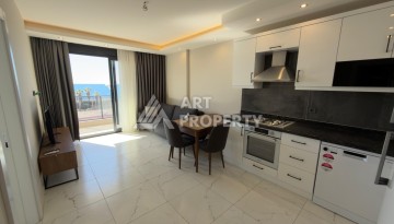 Меблированная квартира 1+1 в районе Каргыджак, Аланья - Ракурс 1