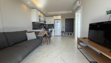 Меблированная квартира 1+1 в районе Каргыджак, Аланья - Ракурс 6