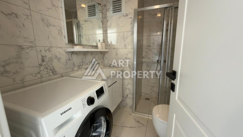 Меблированная квартира 1+1 в районе Каргыджак, Аланья - Ракурс 7