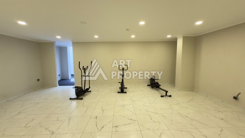 Меблированная квартира 1+1 в районе Каргыджак, Аланья - Ракурс 10