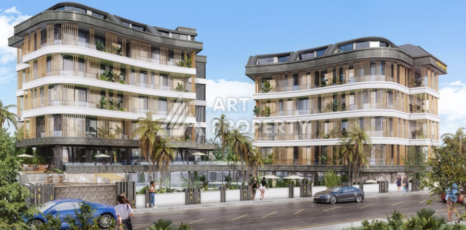 Квартиры 1+1 и 2+1 с рассрочкой на 4 года. Оба, Алания - Ракурс 0