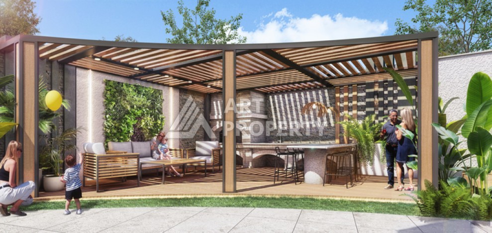 Квартиры 1+1 и 2+1 с рассрочкой на 4 года. Оба, Алания - Ракурс 4