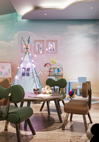 Квартиры 1+1 и 2+1 с рассрочкой на 4 года. Оба, Алания - Ракурс 12