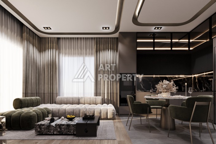 Квартиры 1+1 и 2+1 с рассрочкой на 4 года. Оба, Алания - Ракурс 30