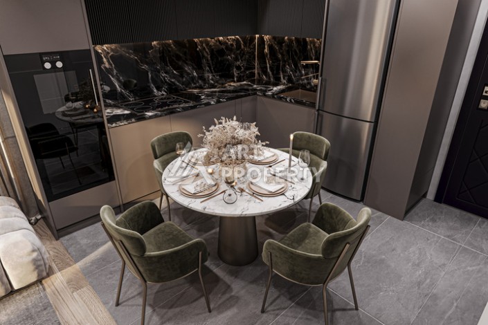 Квартиры 1+1 и 2+1 с рассрочкой на 4 года. Оба, Алания - Ракурс 35