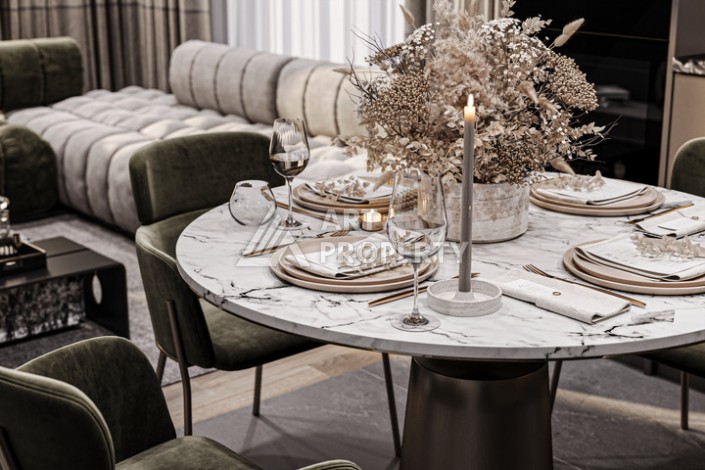 Квартиры 1+1 и 2+1 с рассрочкой на 4 года. Оба, Алания - Ракурс 36