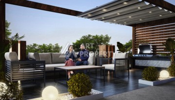 Вилла 5+1 с частным бассейном и уличным камином. Каргыджак, Алания. - Ракурс 7