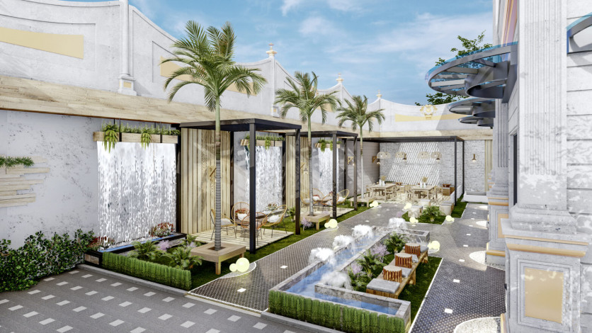 Проект на завершающем этапе стройки в популярном районе Махмутлар, Алания. - Ракурс 6