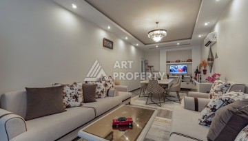 Уютная меблированная квартира 2+1 у моря в Махмутларе, Аланья - Ракурс 16