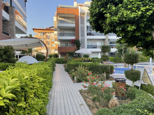 Шикарная трехкомнатная квартира в районе Оба, Алания, 120 м2 - Ракурс 2