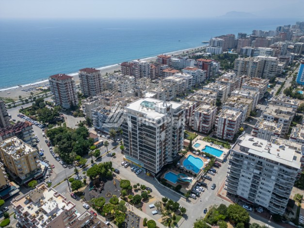 Большая квартира 2+1 с видом на море в Махмутларе, 155 м² - Ракурс 0
