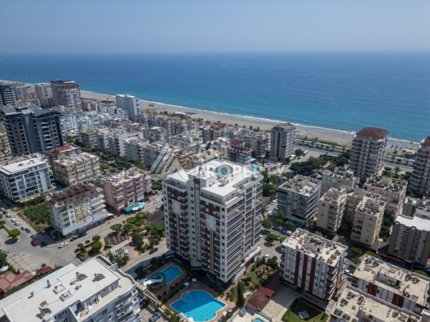 Большая квартира 2+1 с видом на море в Махмутларе, 155 м² - Ракурс 1