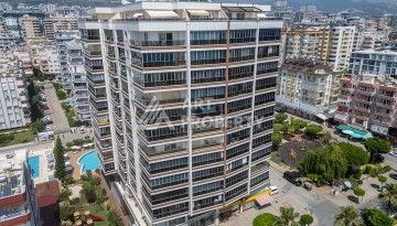 Большая квартира 2+1 с видом на море в Махмутларе, 155 м² - Ракурс 4