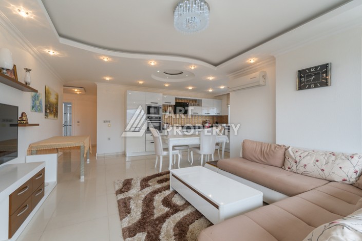 Большая квартира 2+1 с видом на море в Махмутларе, 155 м² - Ракурс 11